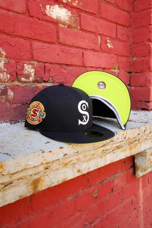 1917 CHICAGO WHITE SOX NAVY FITTED W/ KIWI UNDER VISOR