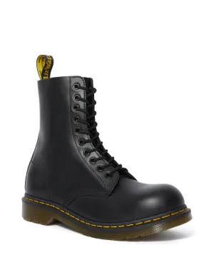 1919 Black Fine Haircell Steel Toe Boots