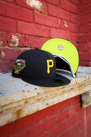 2006 PITTSBURGH PIRATES NAVY FITTED W/ KIWI UNDER VISOR