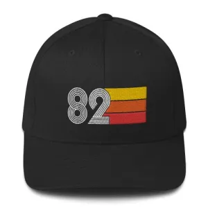 82 1982 fitted baseball cap