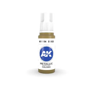 AK Interactive 3Gen Acrylics - Brass 17ml