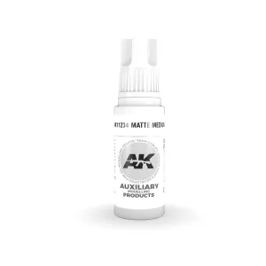 AK Interactive 3Gen Acrylics - Matte Medium 17ml