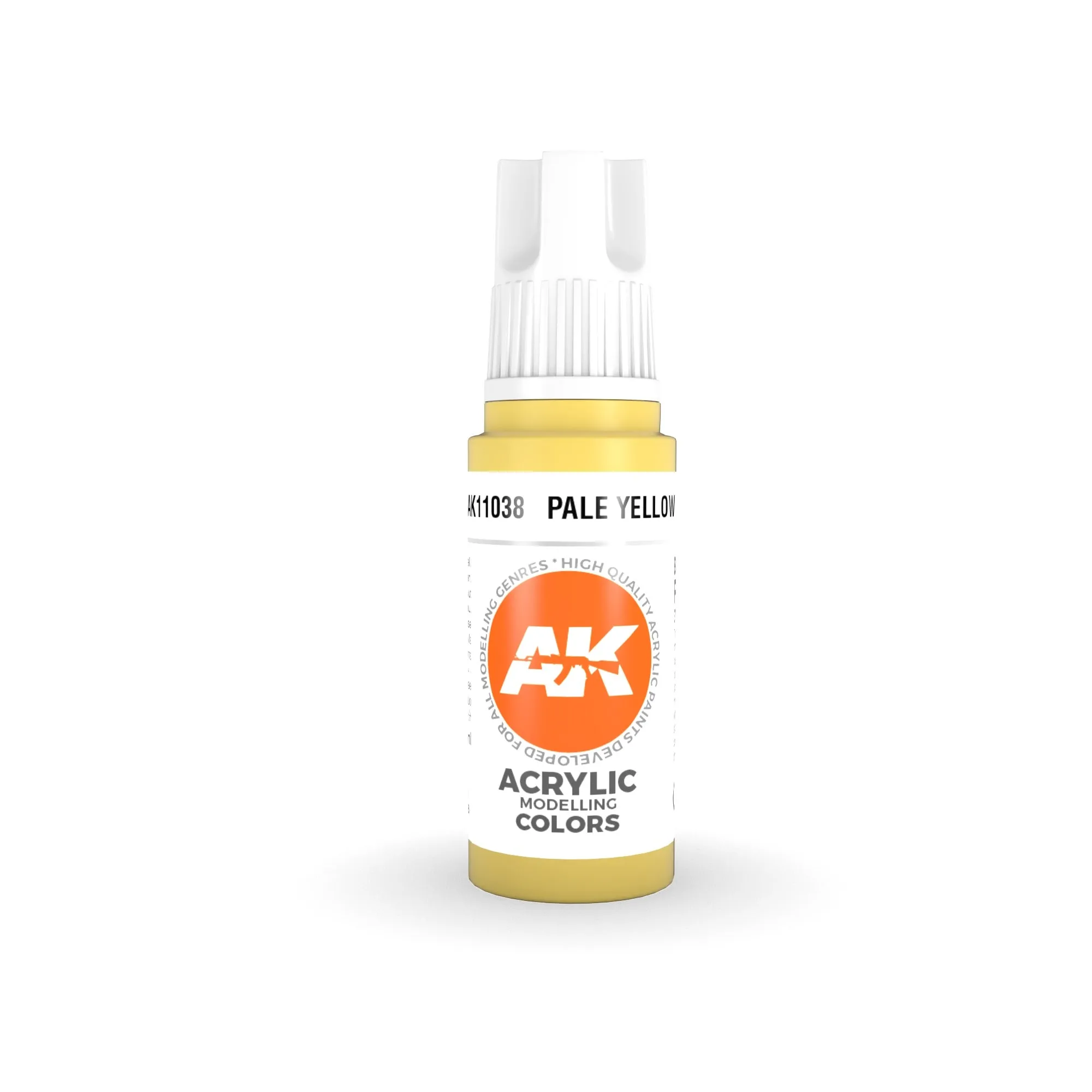 AK Interactive 3Gen Acrylics - Pale Yellow 17ml