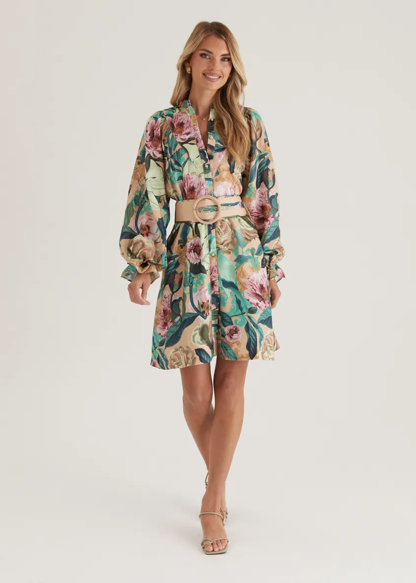 Angelina Dress - Mocha