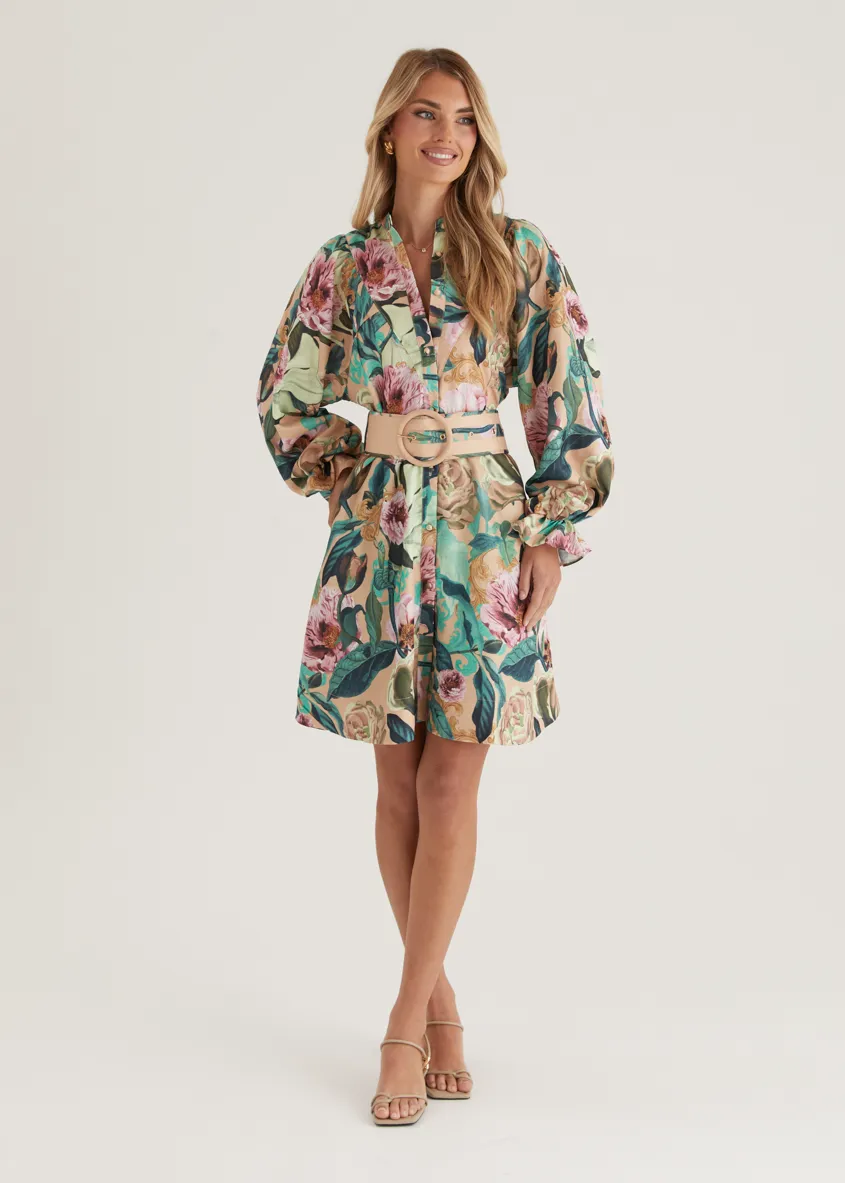 Angelina Dress - Mocha