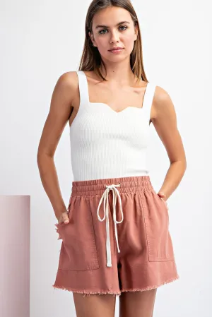 Aria Washed Shorts