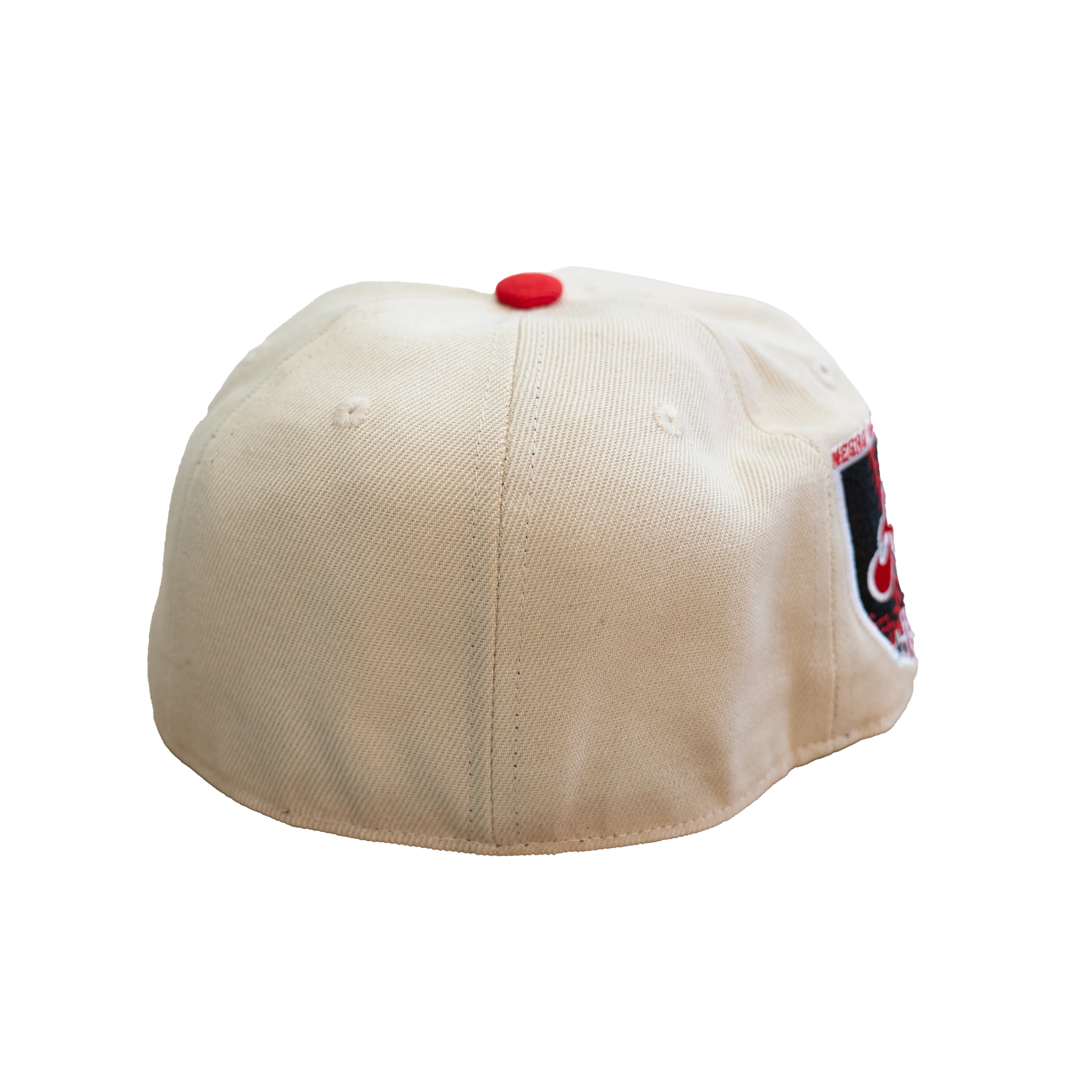 ATLANTA BLACK CRACKERS FITTED HAT (CREAM)