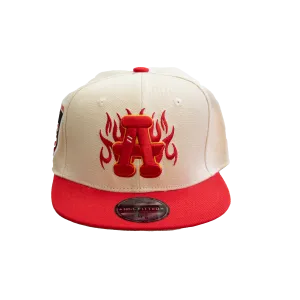 ATLANTA BLACK CRACKERS FITTED HAT (CREAM)