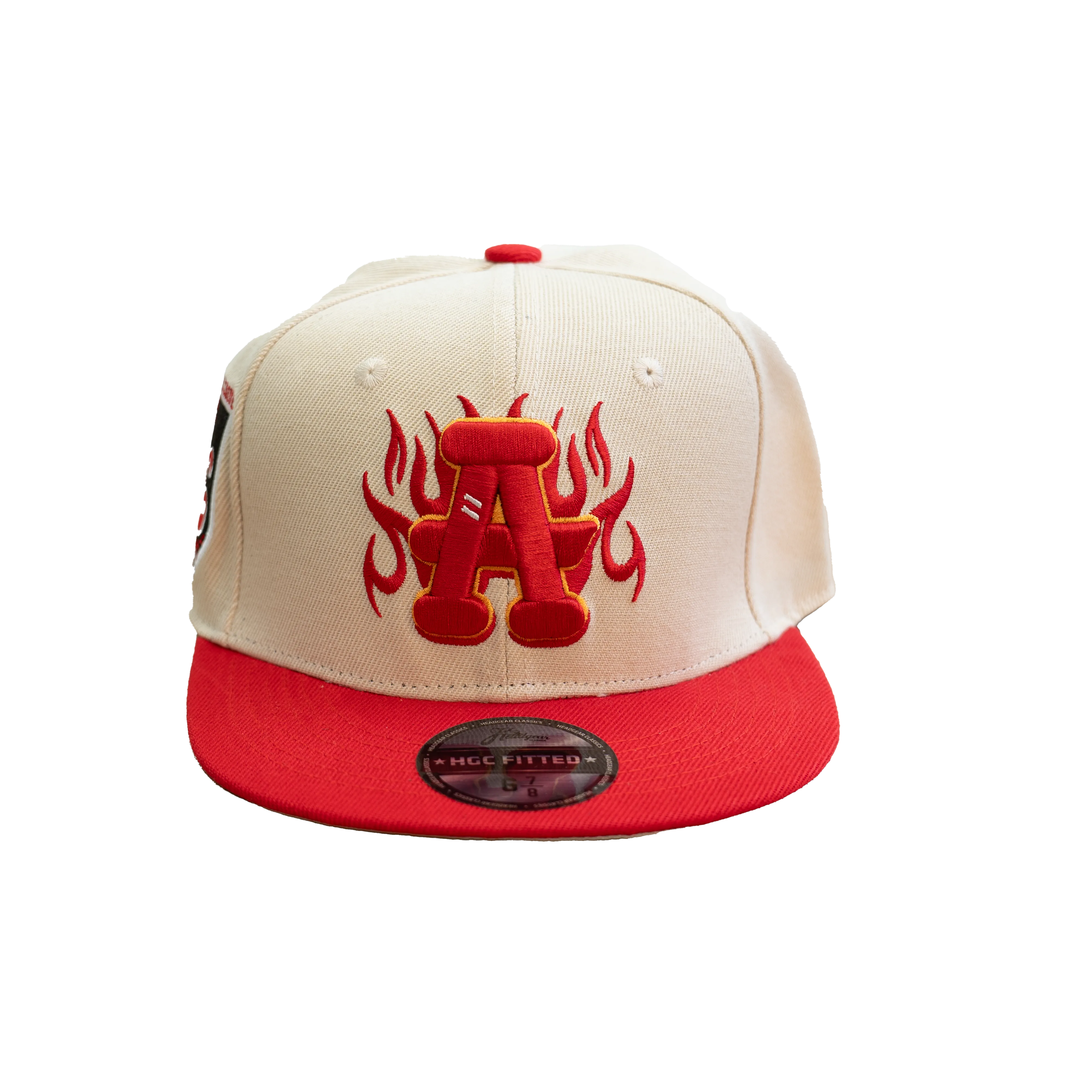 ATLANTA BLACK CRACKERS FITTED HAT (CREAM)