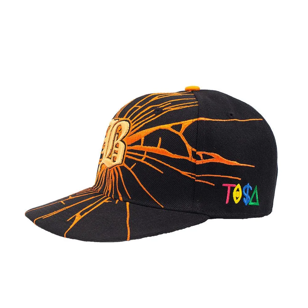 BALTIMORE BLACK SOX BLACK FITTED HAT