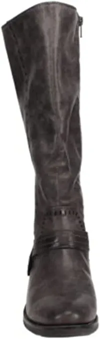 BareTraps Women's Abram Boot KKN, Dark Grey, Size 7.5