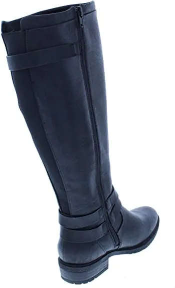 BareTraps Womens Yalina Closed Toe Over Knee Fashion Boots, Black, Size 7.0