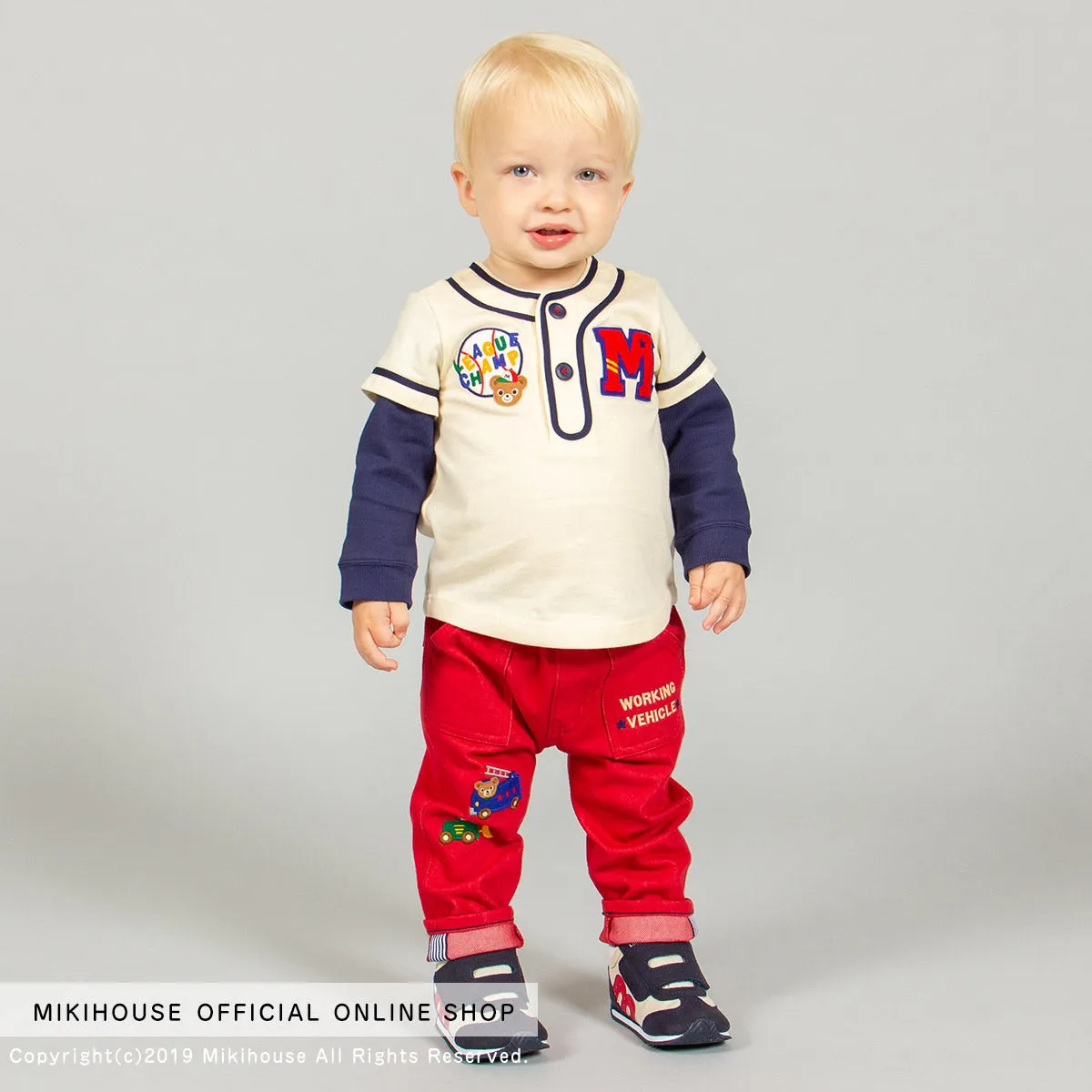 Baseball Jersey Long Sleeve Shirt