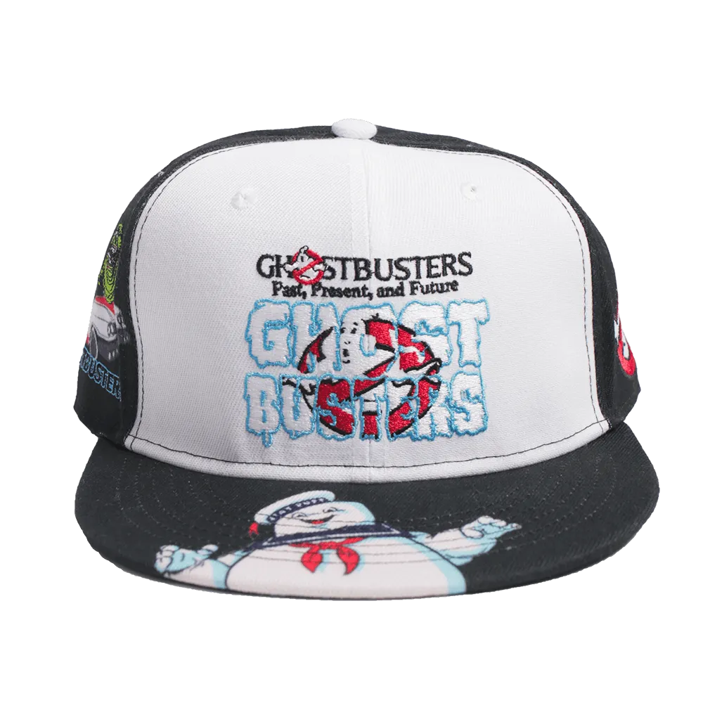 BLACK GHOSTBUSTERS FITTED HAT