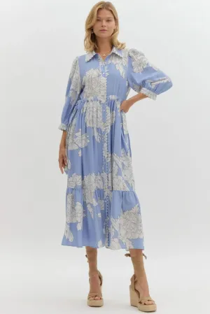 Blooming Joy Midi Dress