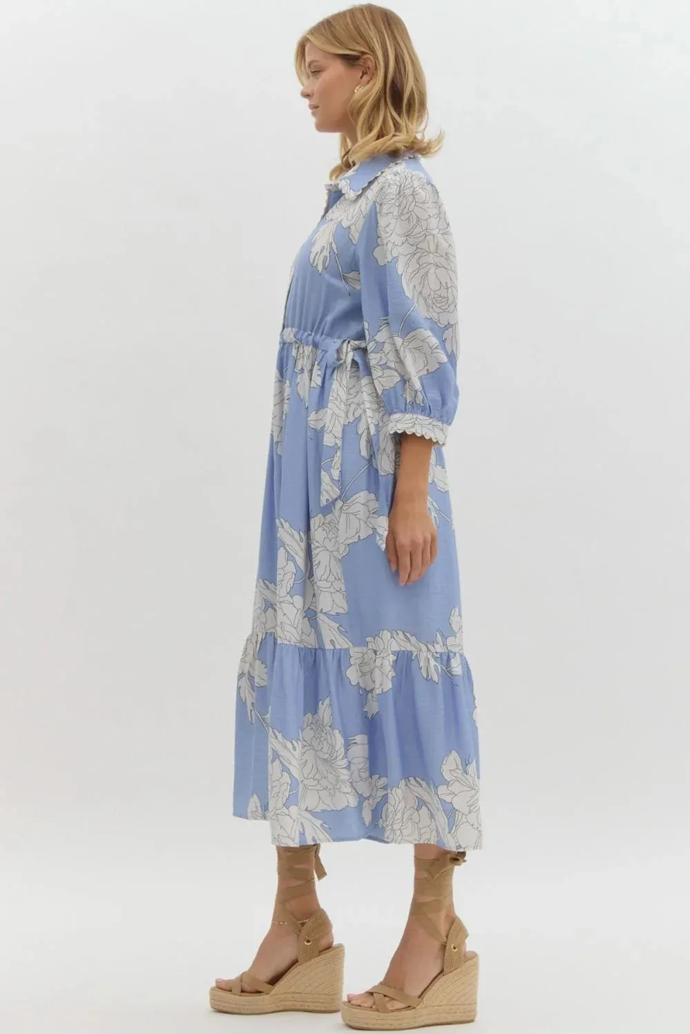 Blooming Joy Midi Dress