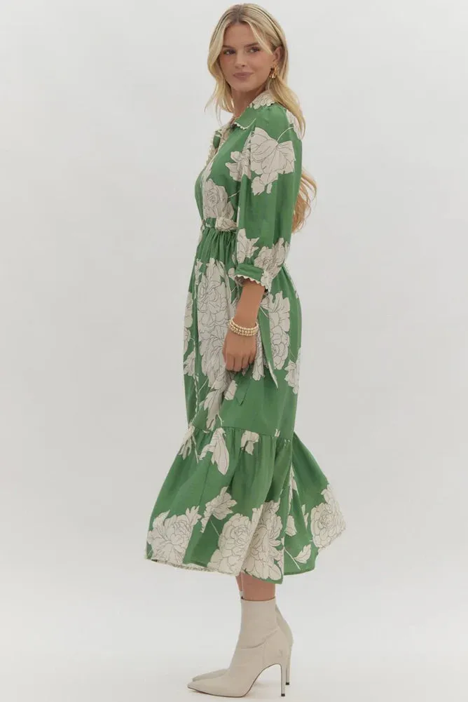 Blooming Joy Midi Dress