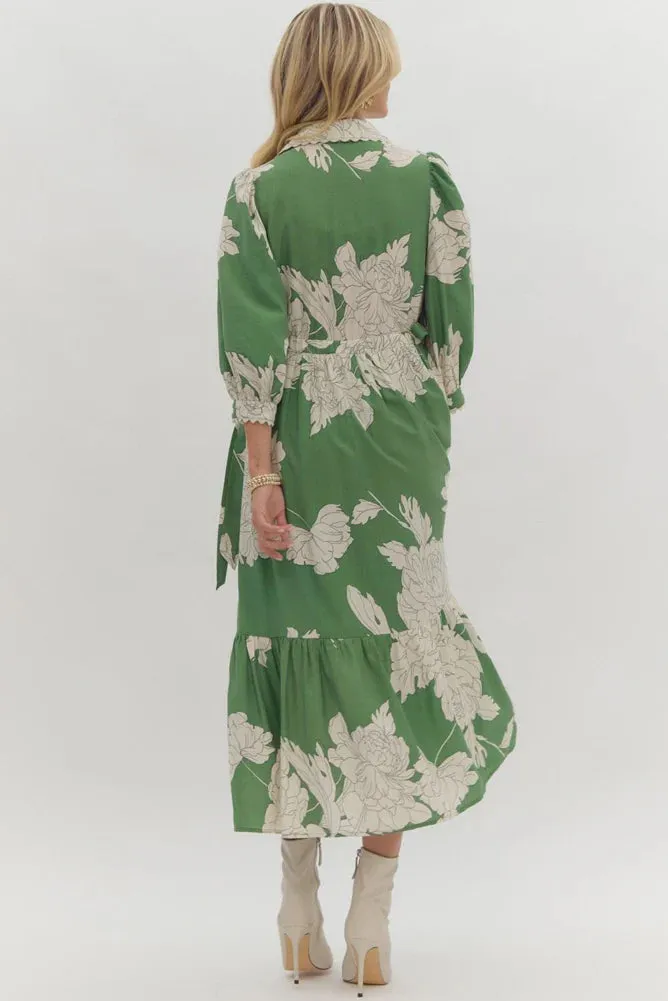 Blooming Joy Midi Dress