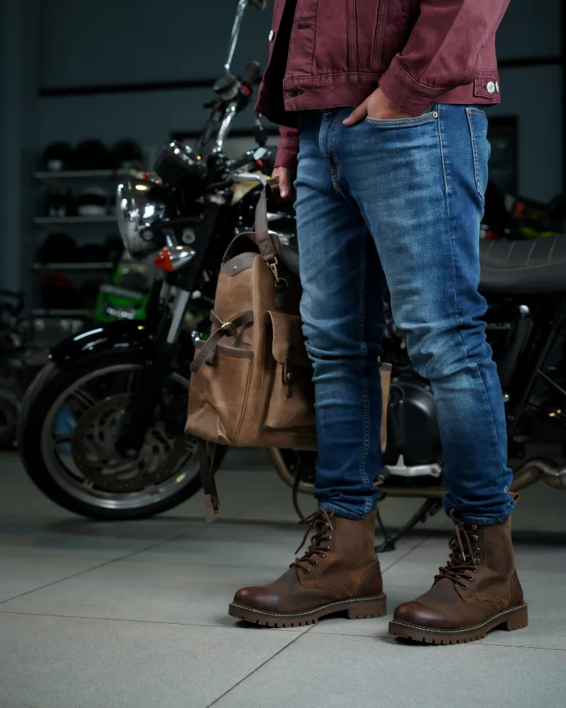 boots derby rusty wrangler