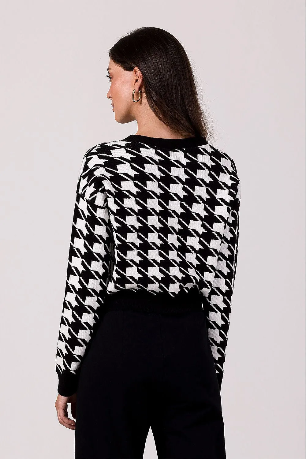 Button Pleated Luxe Cardigan