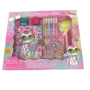 Cat stationery set