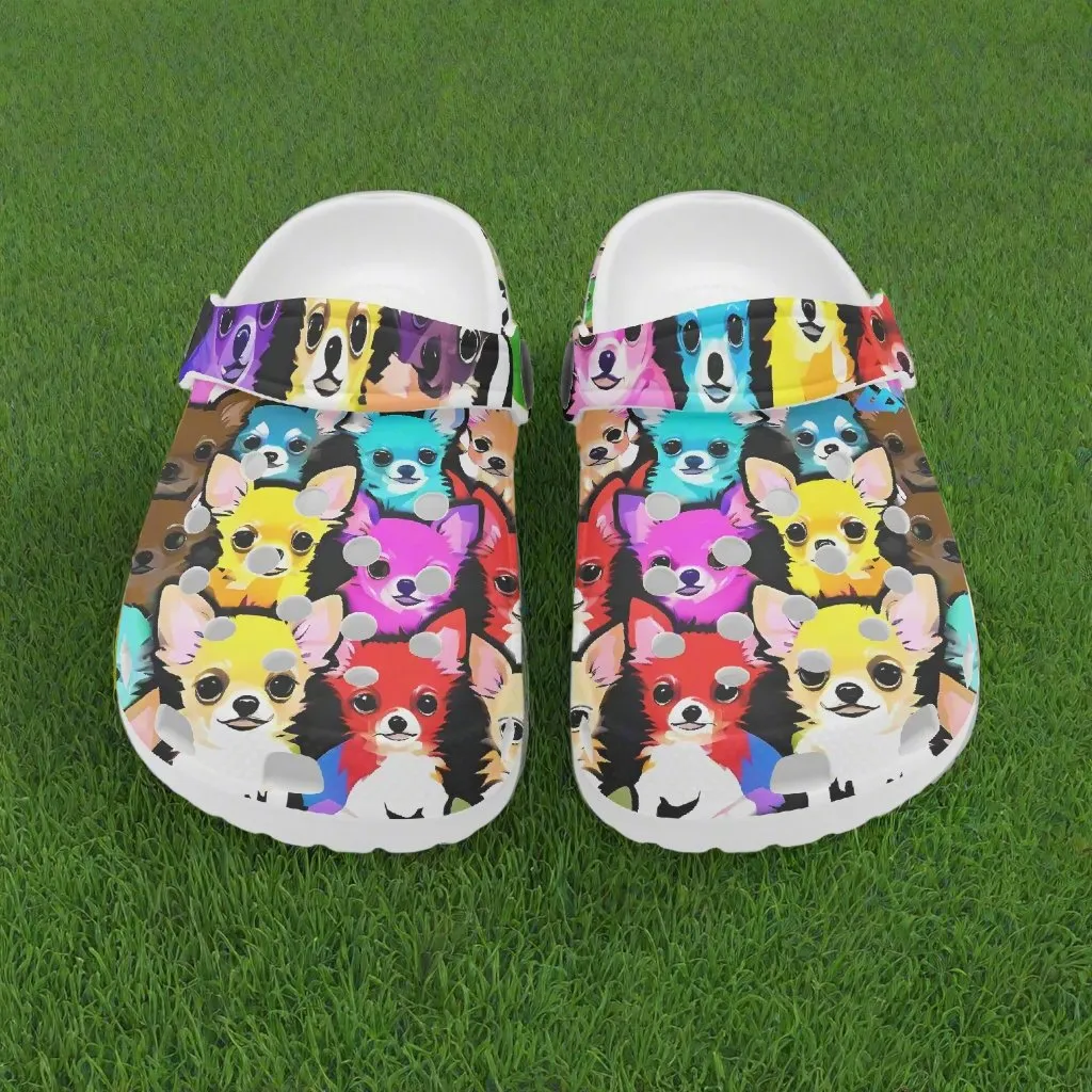 Chihuahua Puppies Kids Rok-Clogs