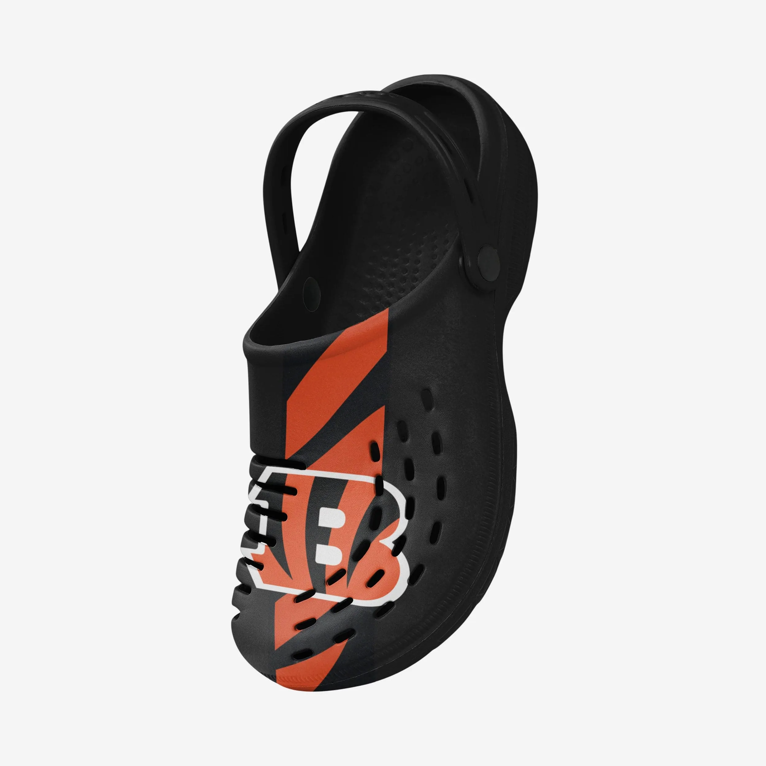 Cincinnati Bengals Team Stripe Clog With Strap