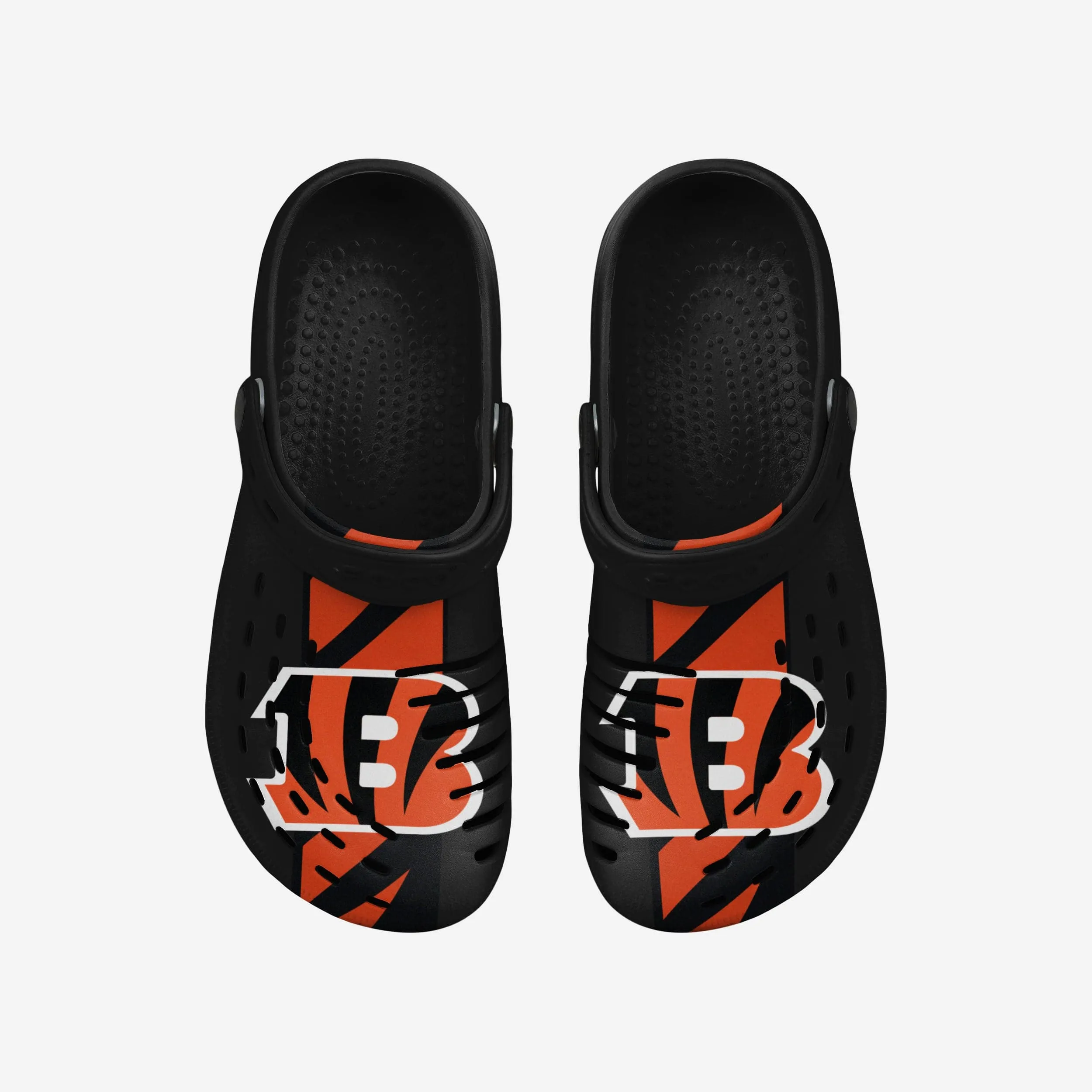 Cincinnati Bengals Team Stripe Clog With Strap