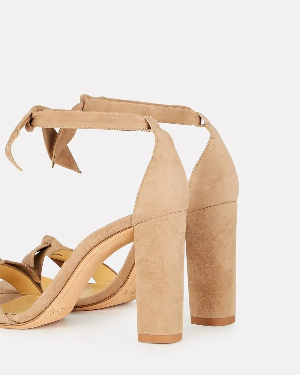 Clarita 90 Suede Block Sandals
