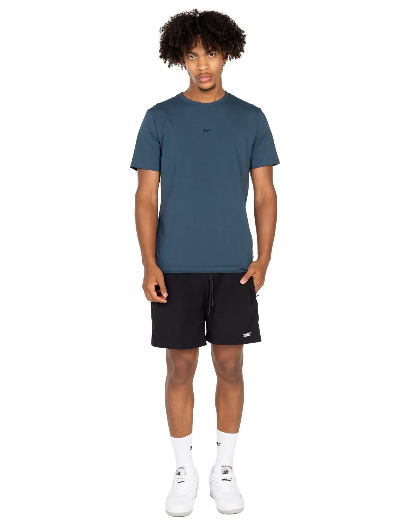 Classic Fitted Tee - Deep Blue