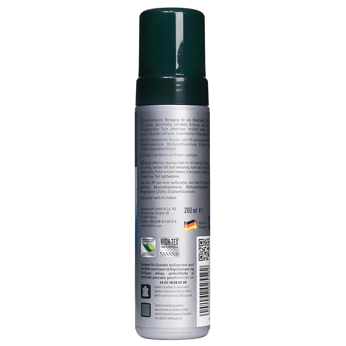 Collonil Clean and Care 200ml Foam