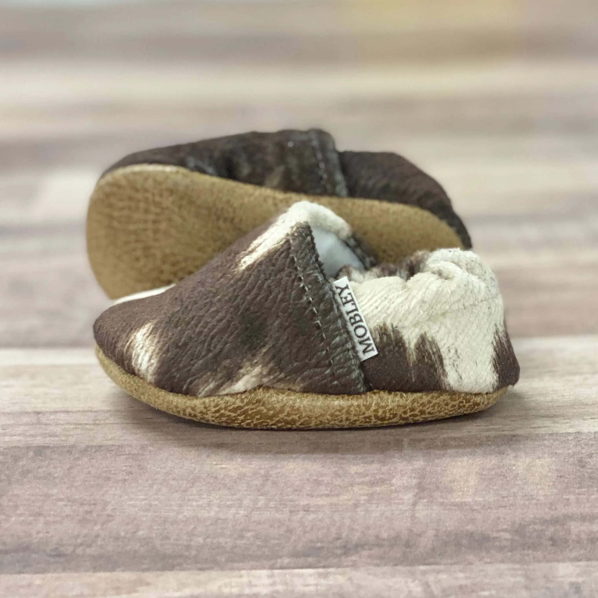 Cow Hide Moccasin
