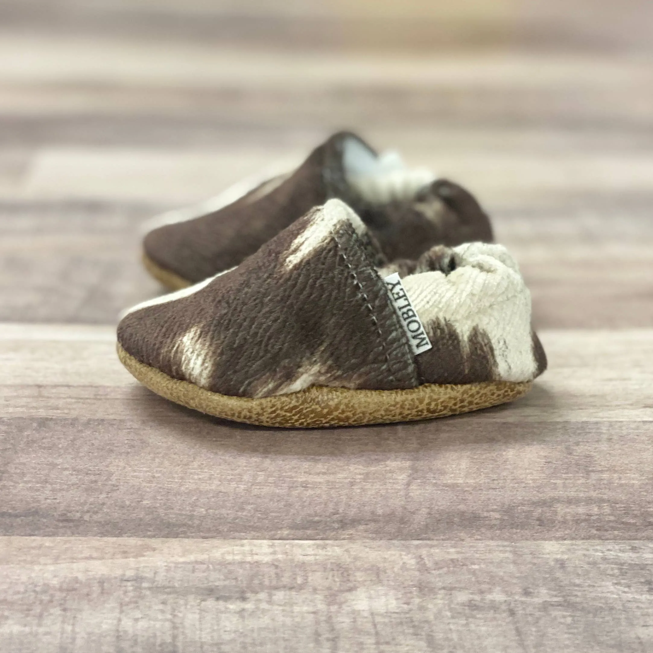 Cow Hide Moccasin