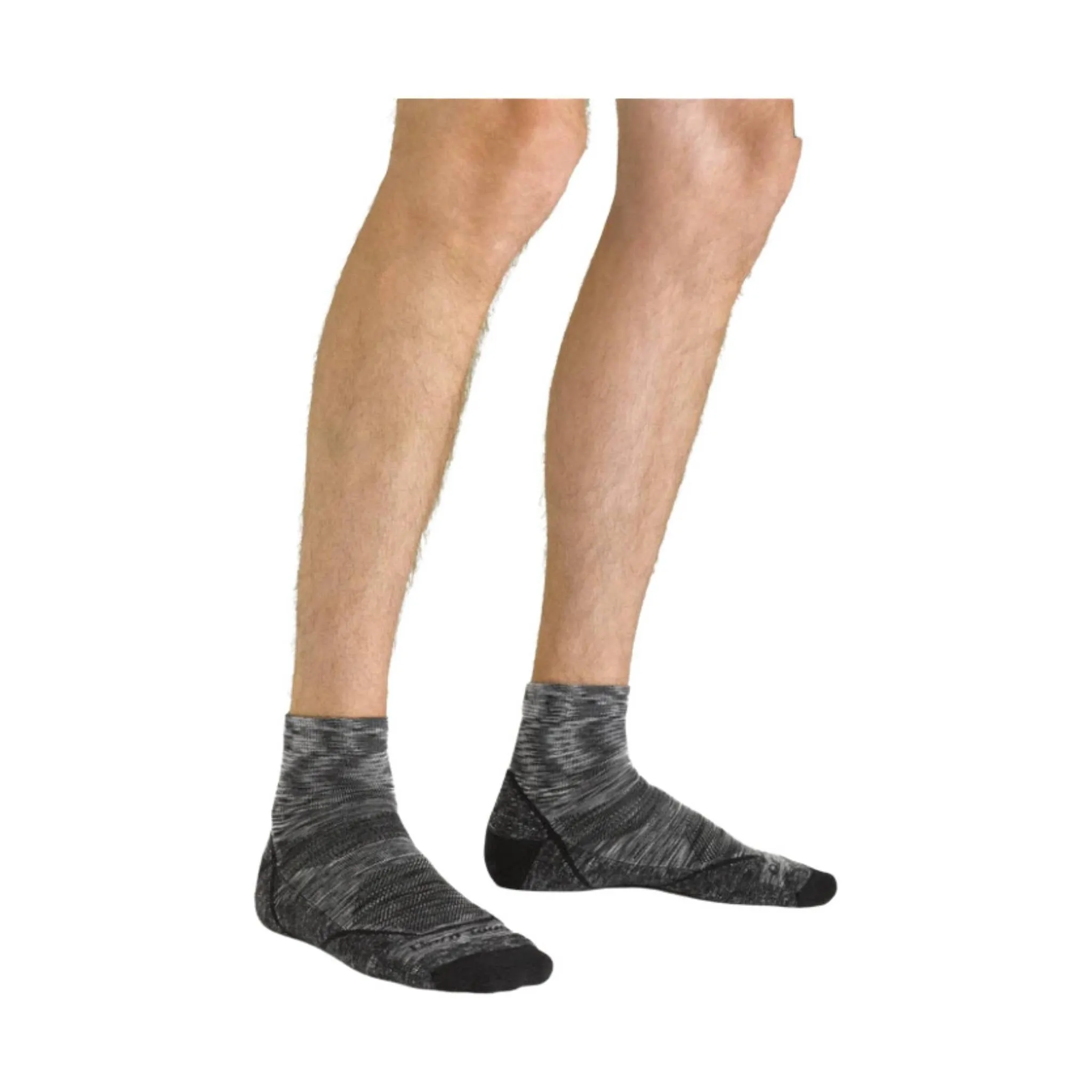 Darn Tough Vermont Men's Hiker Quarter Lightweight Sock - Space Gray