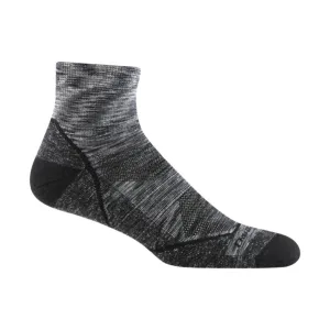 Darn Tough Vermont Men's Hiker Quarter Lightweight Sock - Space Gray