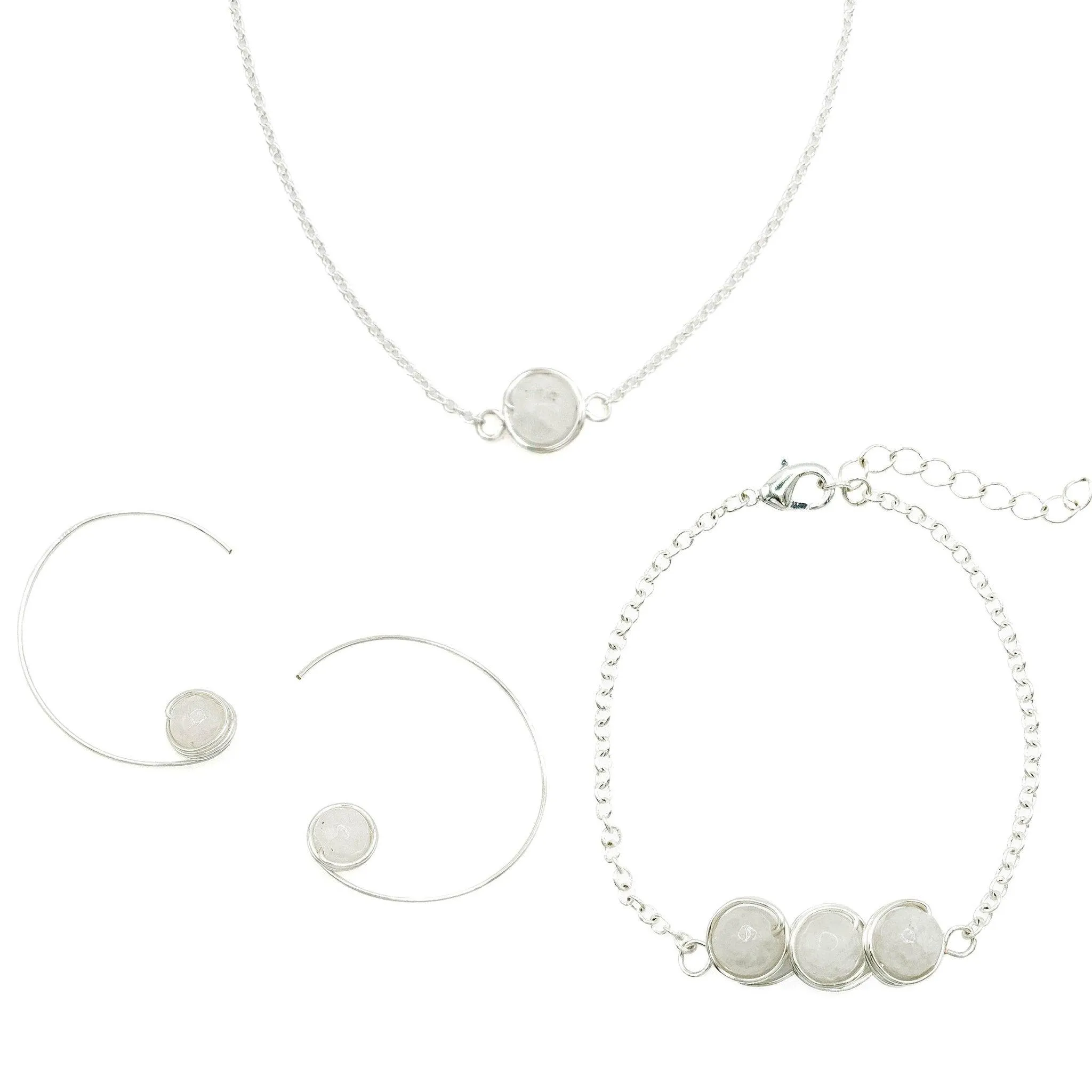 Dewdrop earrings