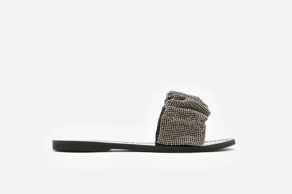 Diamante Embellished Flats