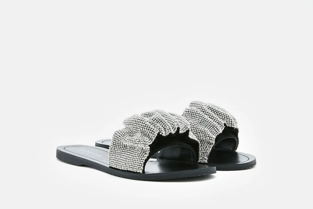 Diamante Embellished Flats