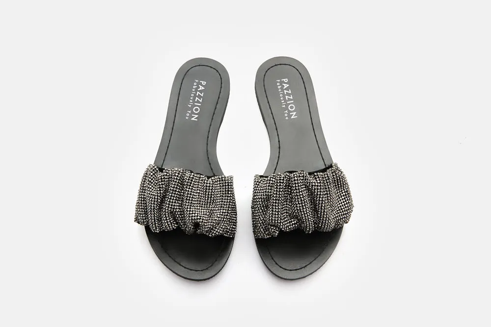 Diamante Embellished Flats