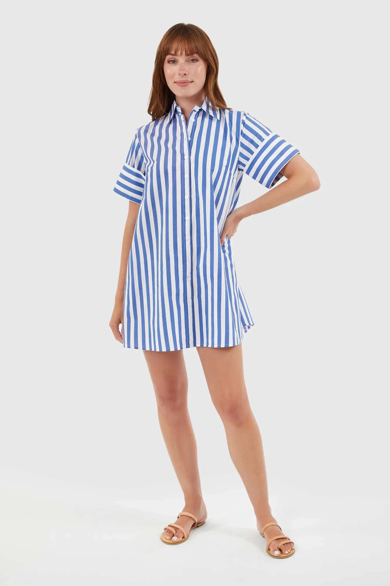 Dock Dress, Blue Stripes