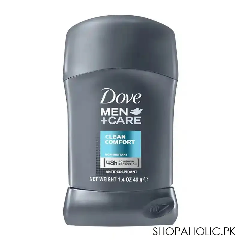 Dove Men Care 48H Clean Comfort Antiperspirant Deodorant Stick, 40g