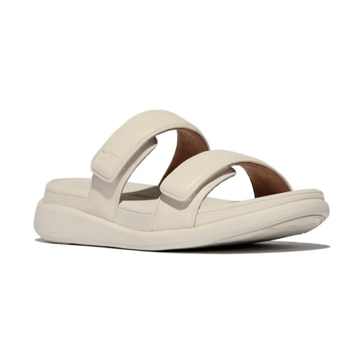 FitFlop Women's F-Mode GO Adjustable Two-Bar Paris Beige