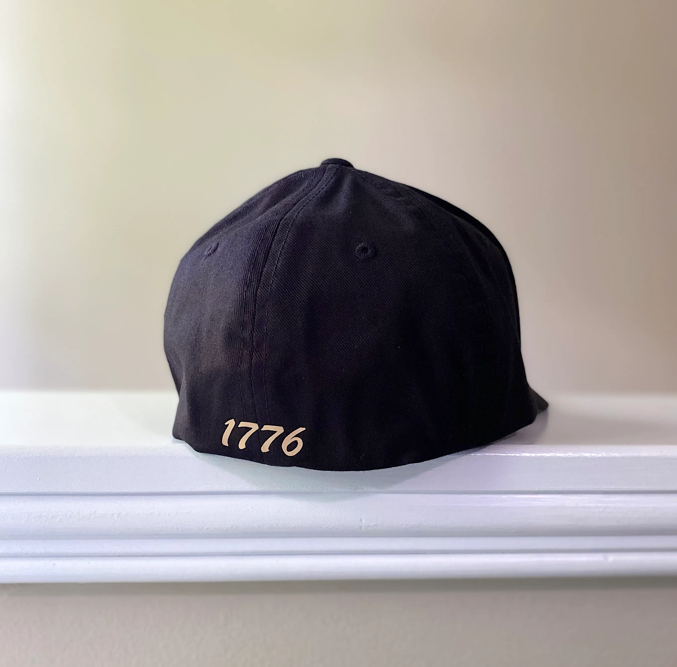 FlexFit Black Leather Patch