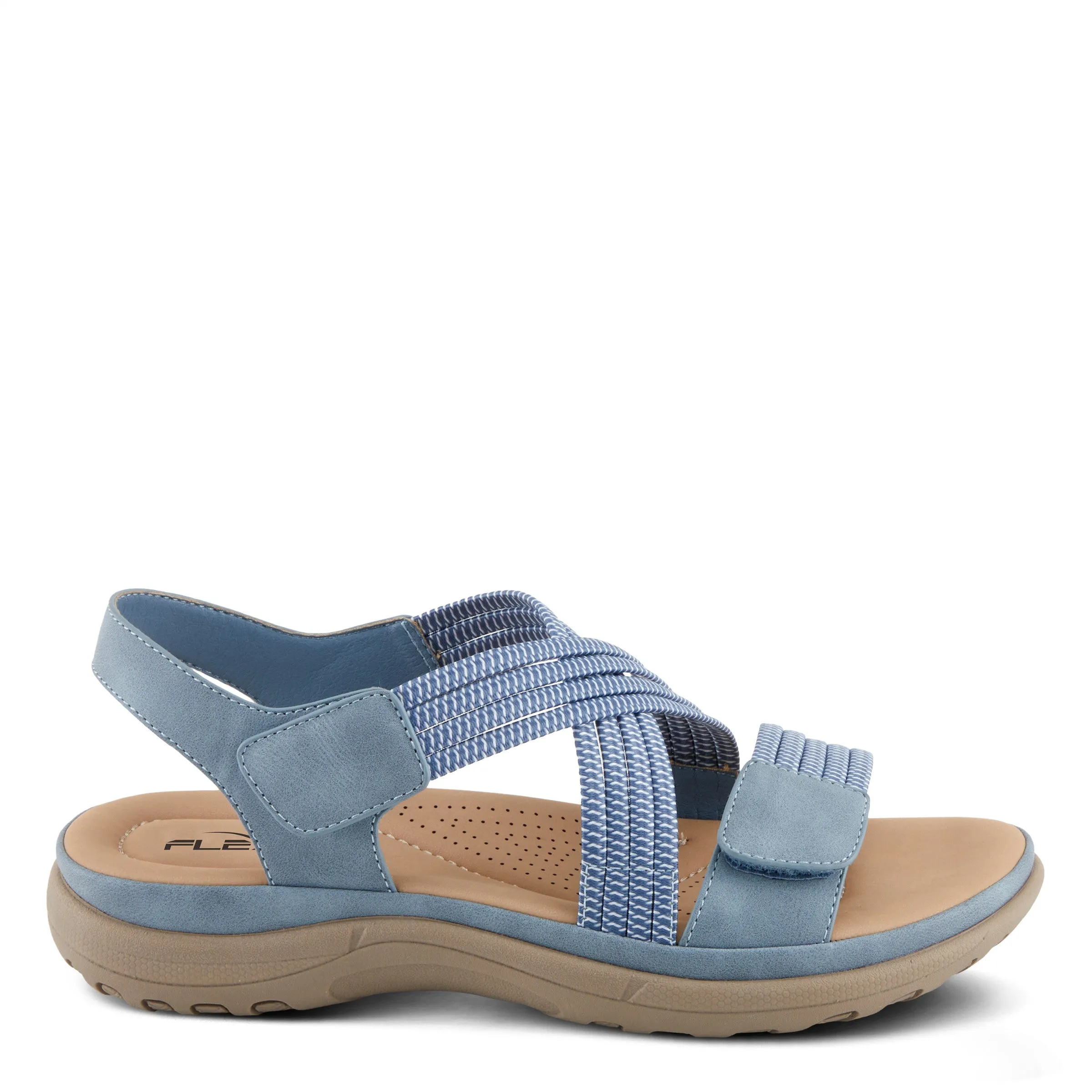 Flexus Crossbeam Adjustable Strap Sandals