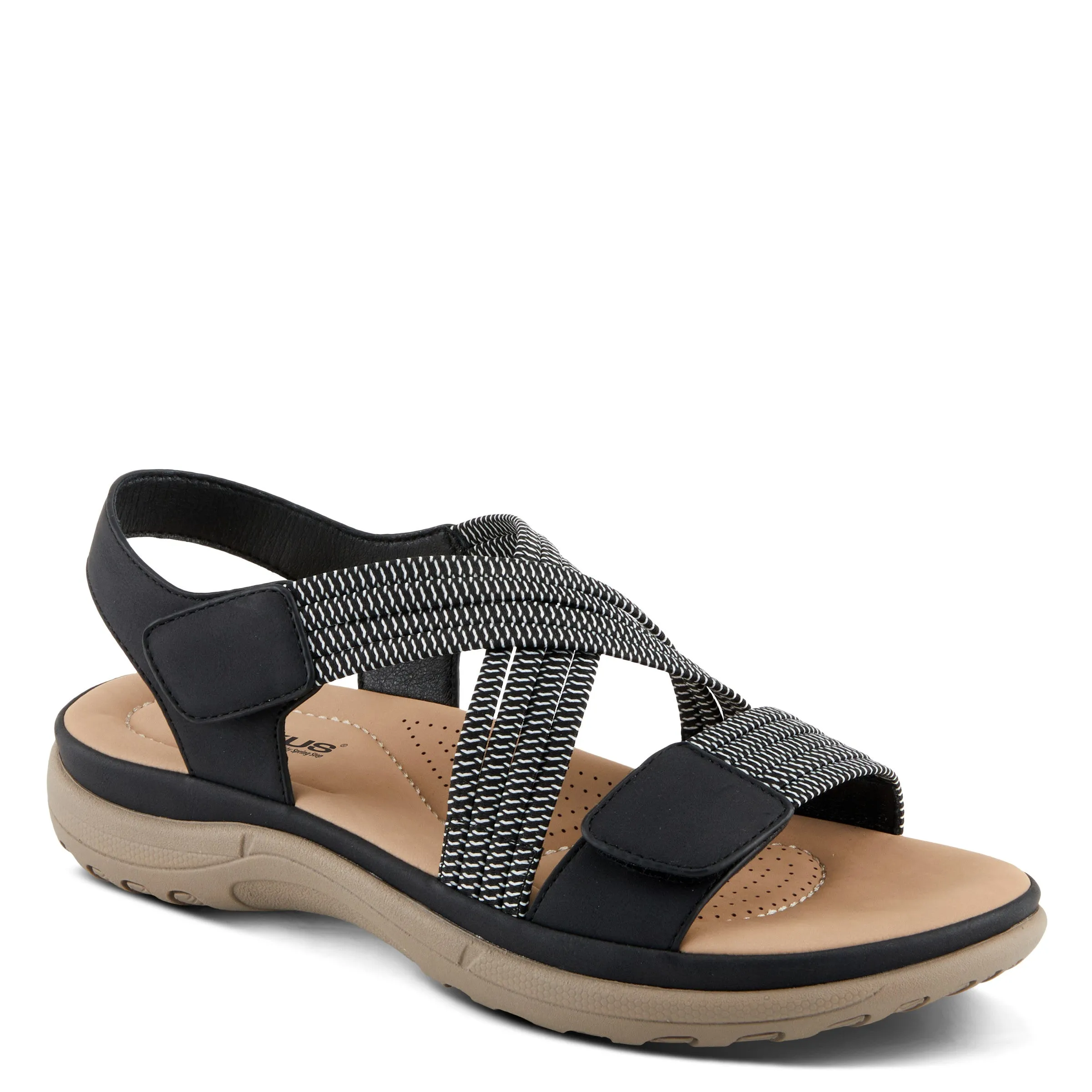 Flexus Crossbeam Adjustable Strap Sandals