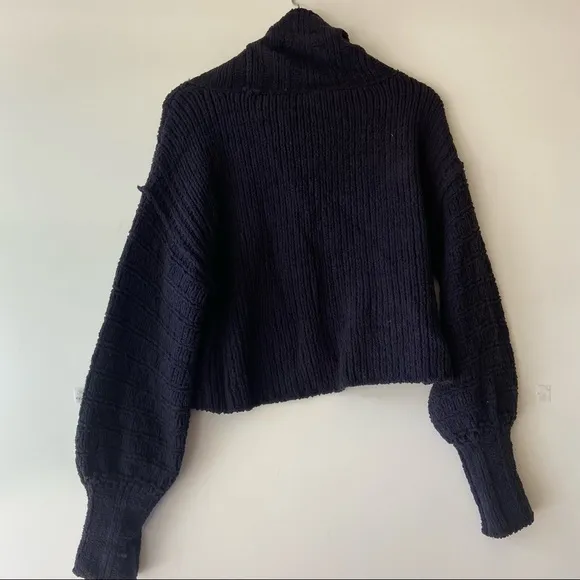 Free People Be yours cowl neck knit sweater