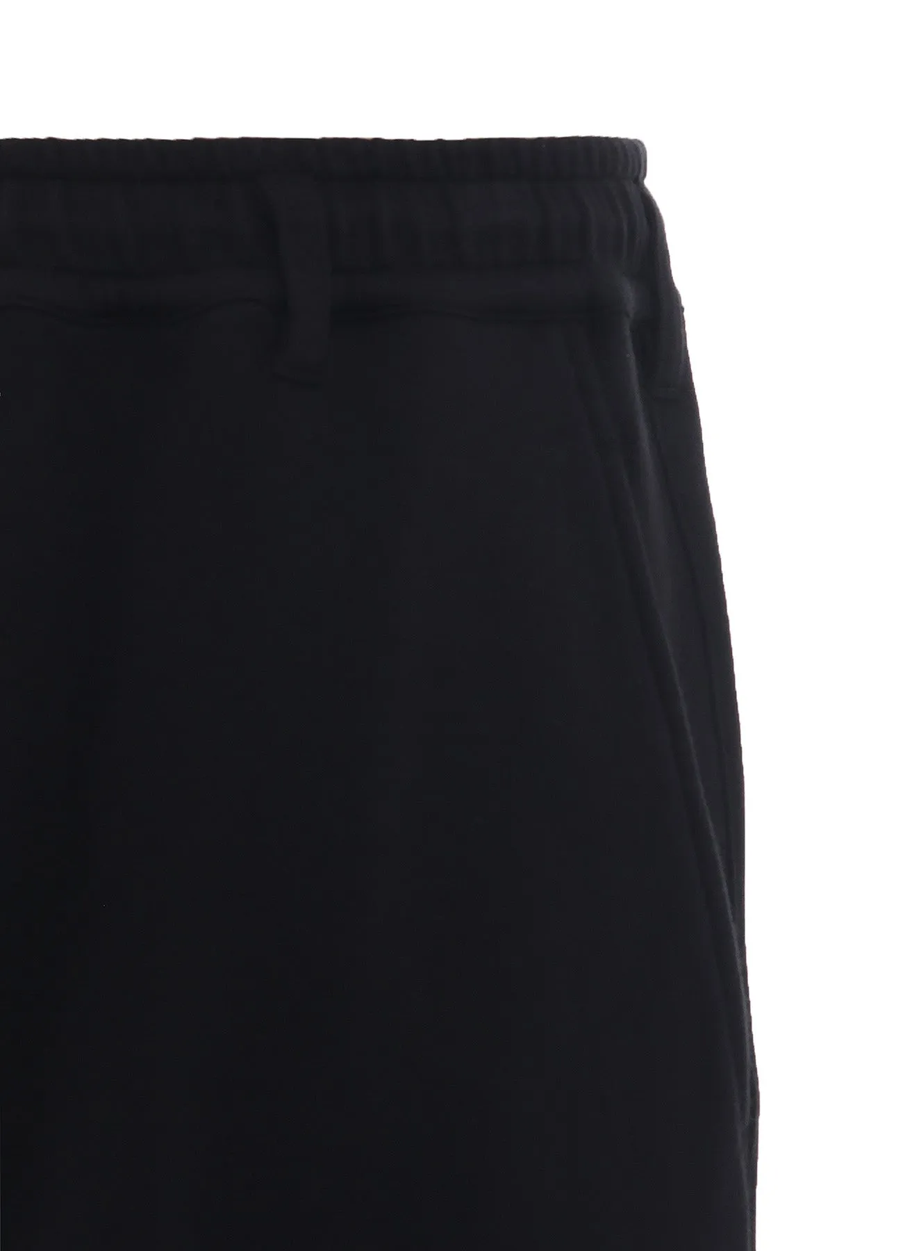 FRENCH TERRY RIBBED HEM SAROUEL PANTS