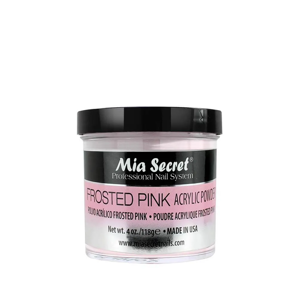 Frosted Pink Acrylic Powder 4oz