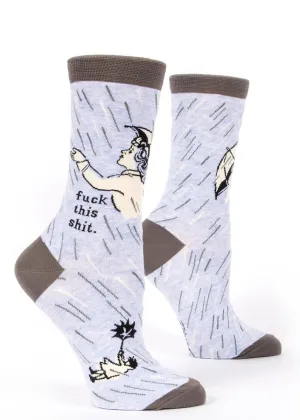 Fuck This Shit Crew Socks