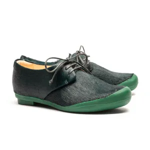 GEEK Pine Needles | Hair-On Leather Sneakers